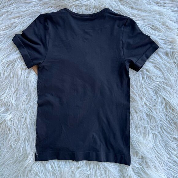 Skims Soft Smoothing Seamless T-Shirt Eclipse Size Small - Picture 4 of 7
